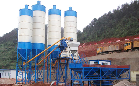 混凝（níng）土攪拌站設備