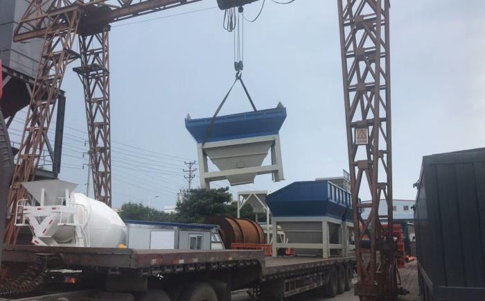 120攪拌站發（fā）貨現場