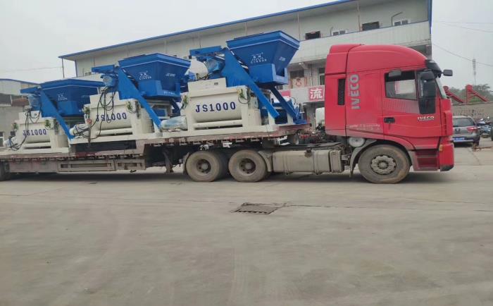 混凝土攪拌機發貨