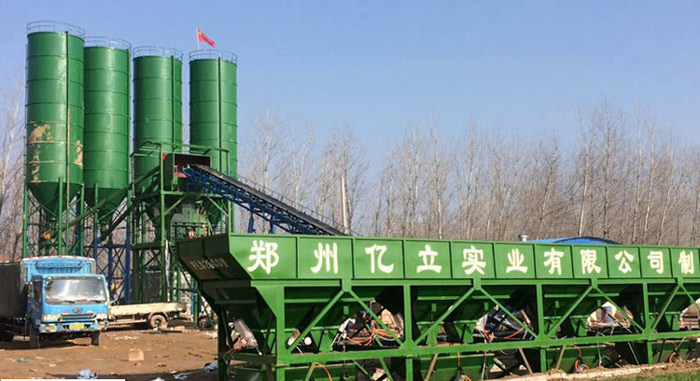 90攪拌站用戶現場