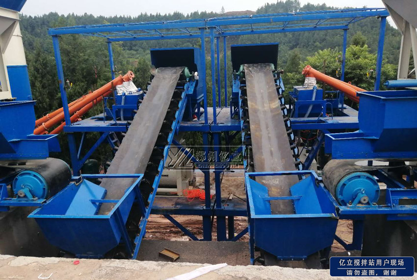 混凝（níng）土攪（jiǎo）拌站輸送機細節（jiē）圖