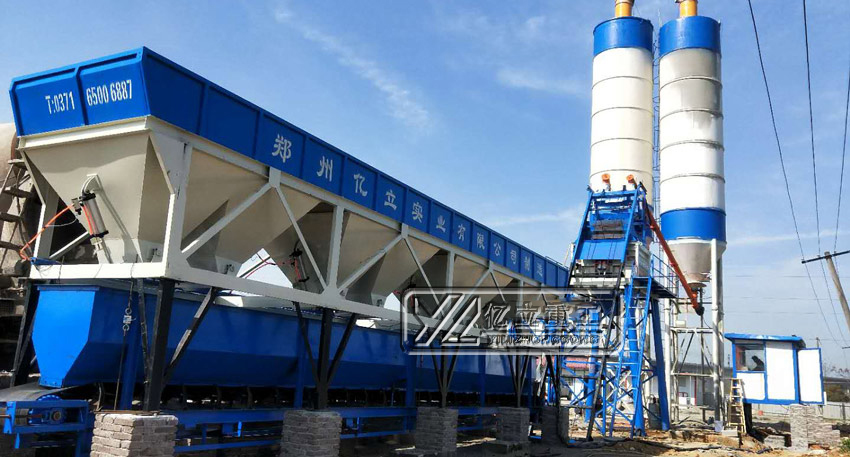 hzs75混（hún）凝土（tǔ）攪拌站