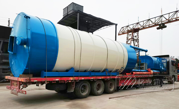 HZS60混凝土攪拌站發貨現場