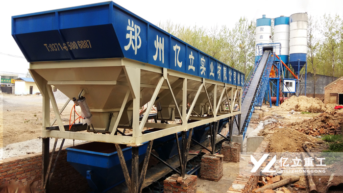 攪（jiǎo）拌站設備_用戶現場