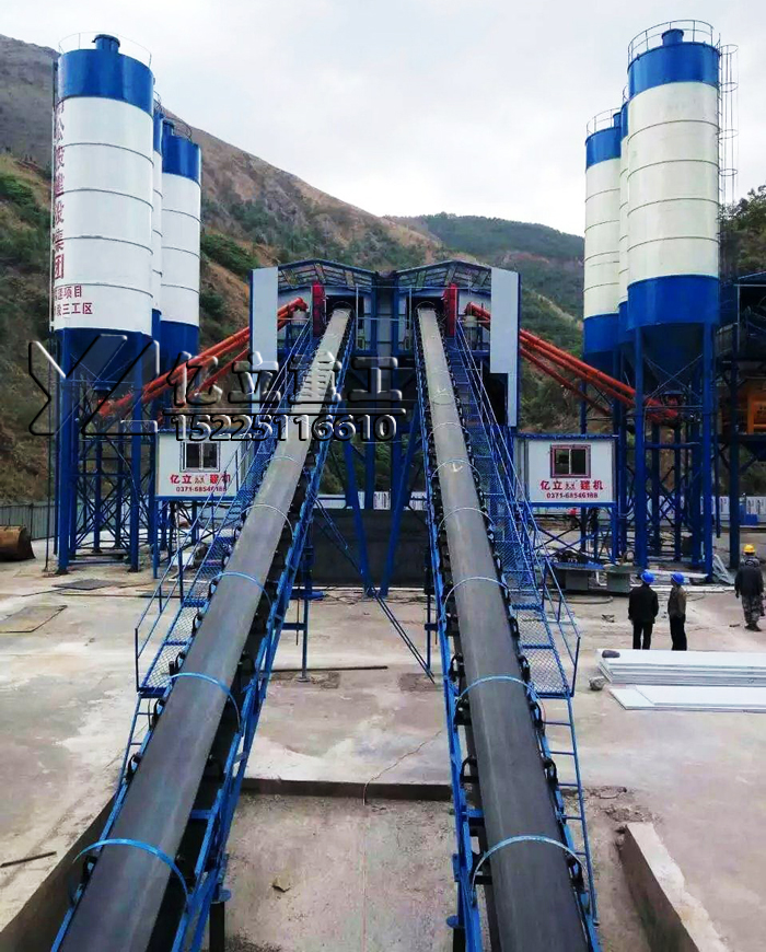 混凝（níng）土攪拌站設備_案例現（xiàn）場實拍（pāi）