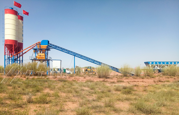 90攪拌站_hzs90混凝土攪拌站設備廠家直供