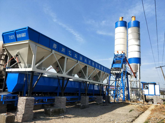 混凝土（tǔ）攪拌站簡易安裝